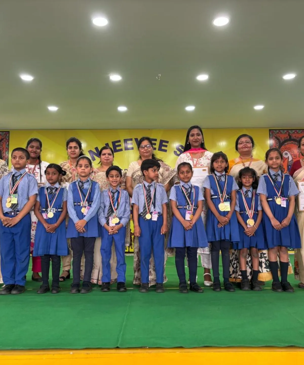 Glimpses Of First Day Of Session For Pre Nursery Students Image
